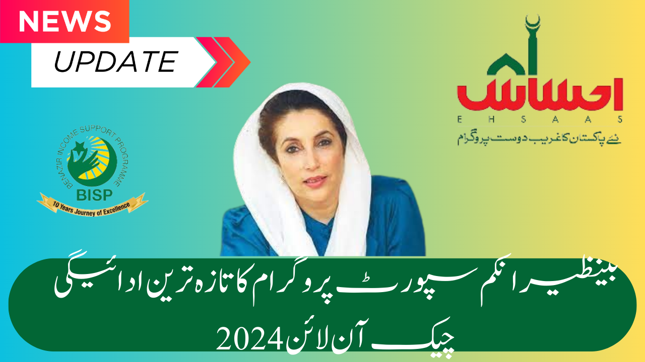 Benazir Income Support Program Latest Payment Check Online 2024