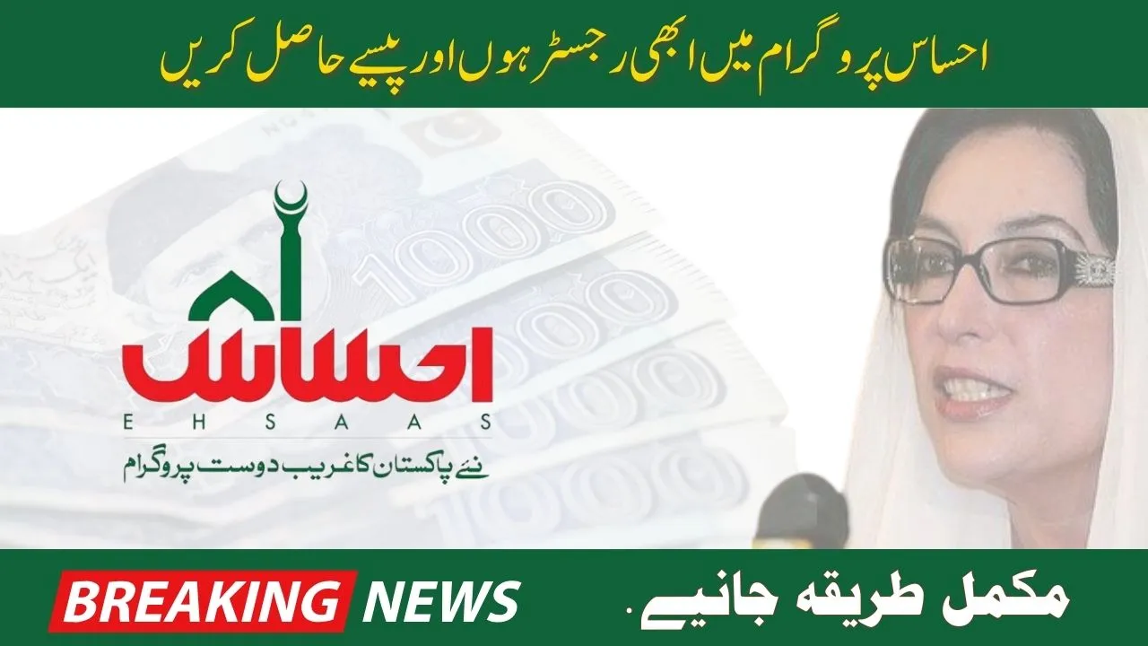 Ehsaas Programme CNIC Check Online Registration New Updates 2024