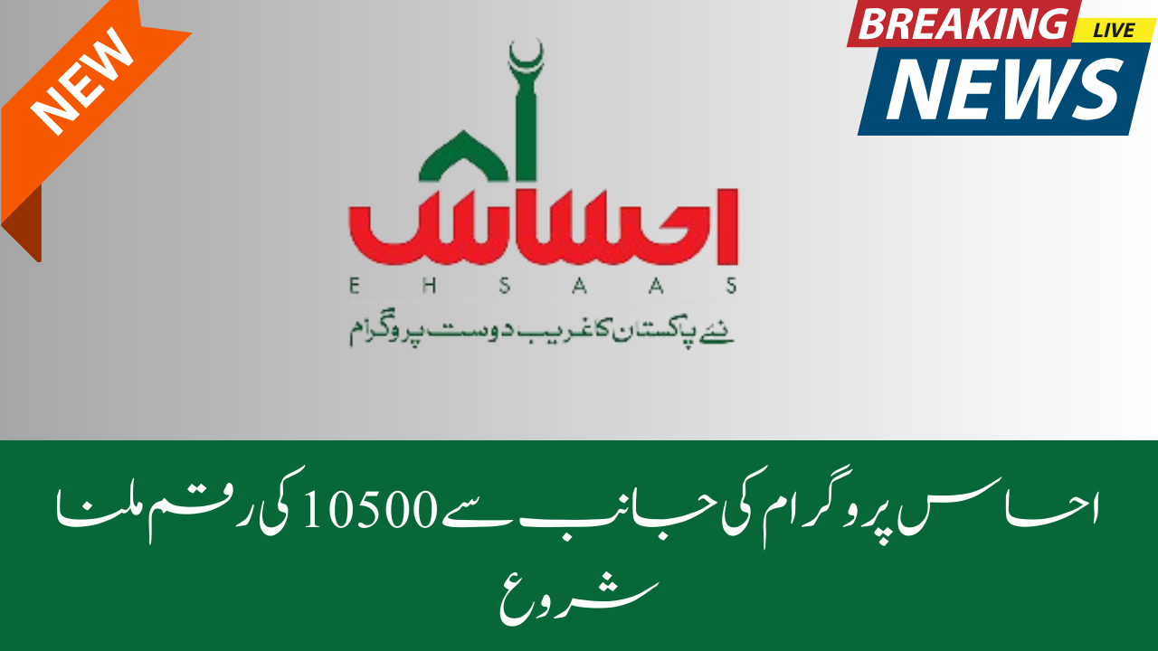 Registration For Ehsaas 10500 Payment Through Online Portal