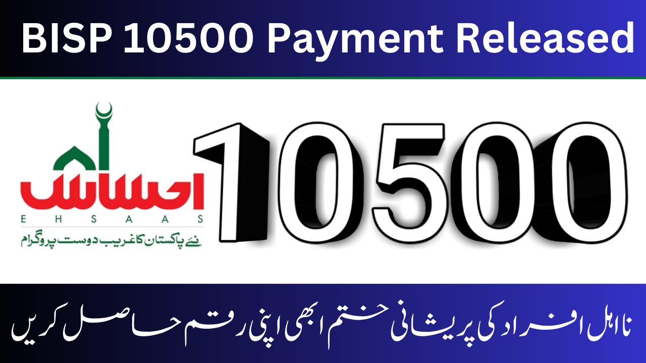 BISP 10500 Payment