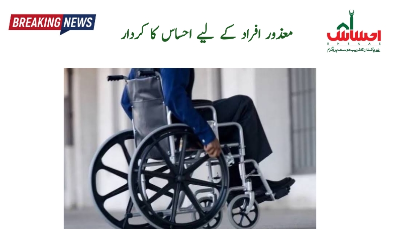 Role of Ehsaas for Disabled